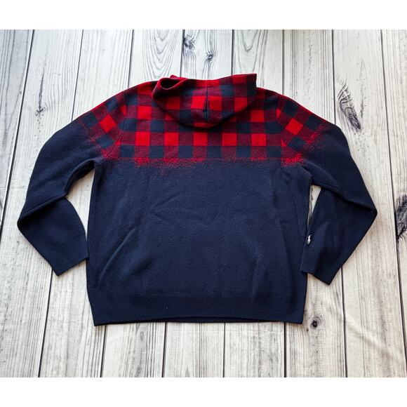 Polo Ralph Lauren Olympics Men's XXL Pullover 100% Wool Hoodie Olympic Team - Picture 3 of 11